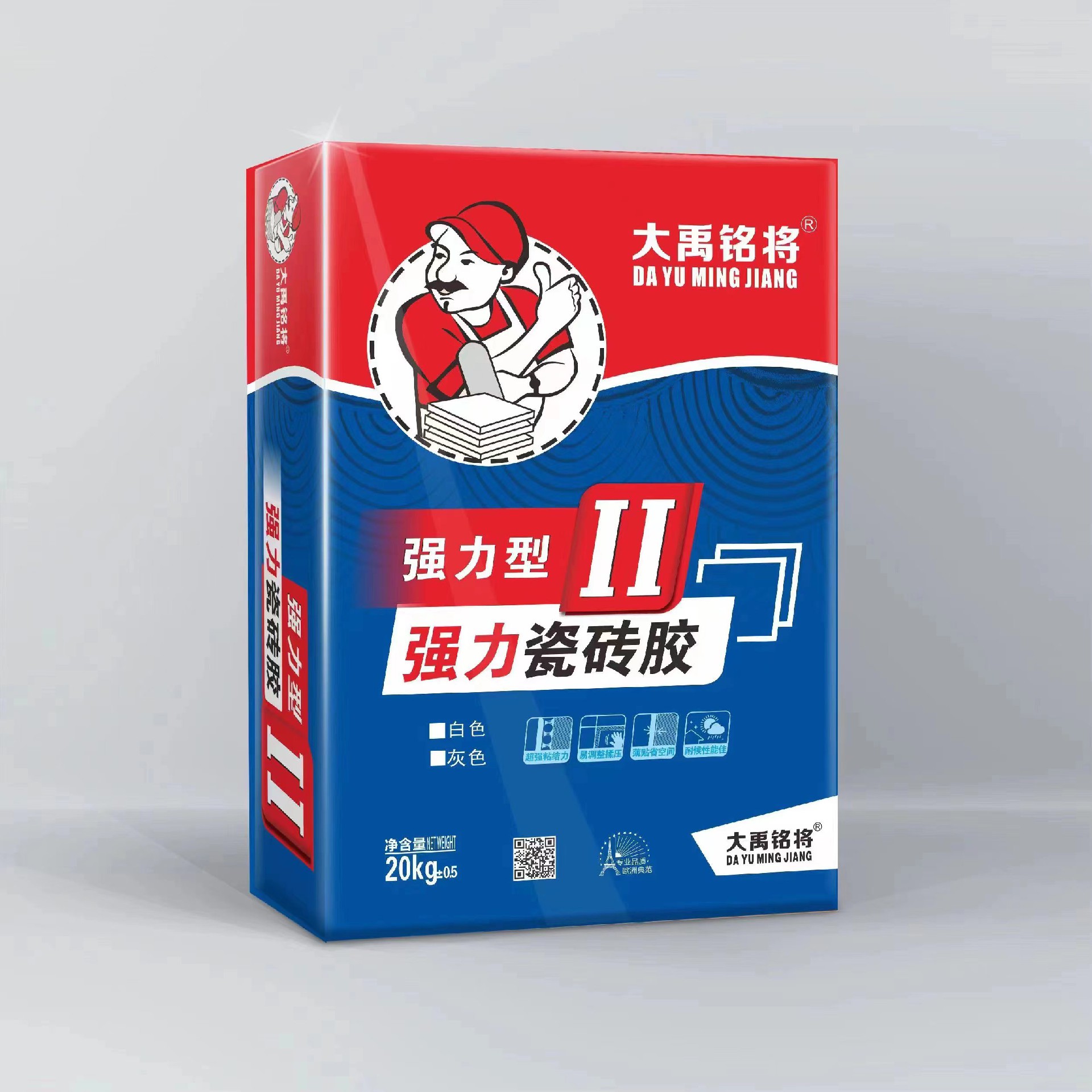 強(qiáng)力型Ⅱ強(qiáng)力瓷磚膠
